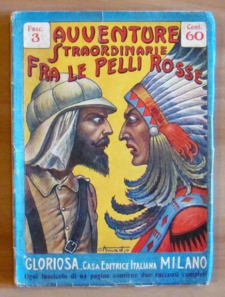 Avventure straordinarie fra le Pelli Rosse N.3 - Gloriosa anni '20 - copertina