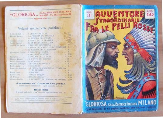 Avventure straordinarie fra le Pelli Rosse N.3 - Gloriosa anni '20 - 2