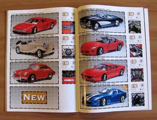 Catalogo Burago '97 Con Tutti Modelli A Colori - 1/18, 1/24, 1/25 - 8