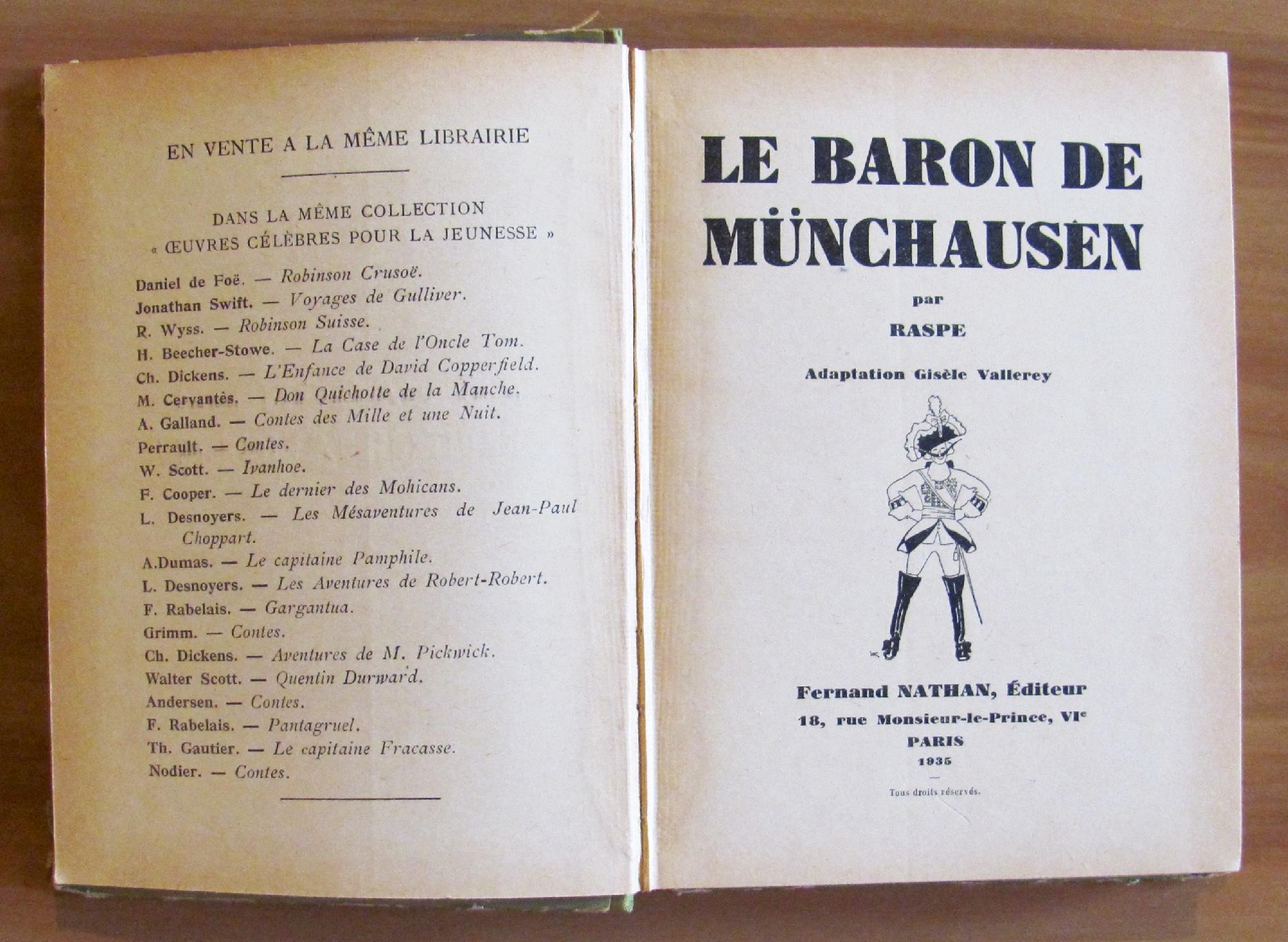 Le Baron De Munchausen - Oeuvres Celebres Pour La Jeunesse
