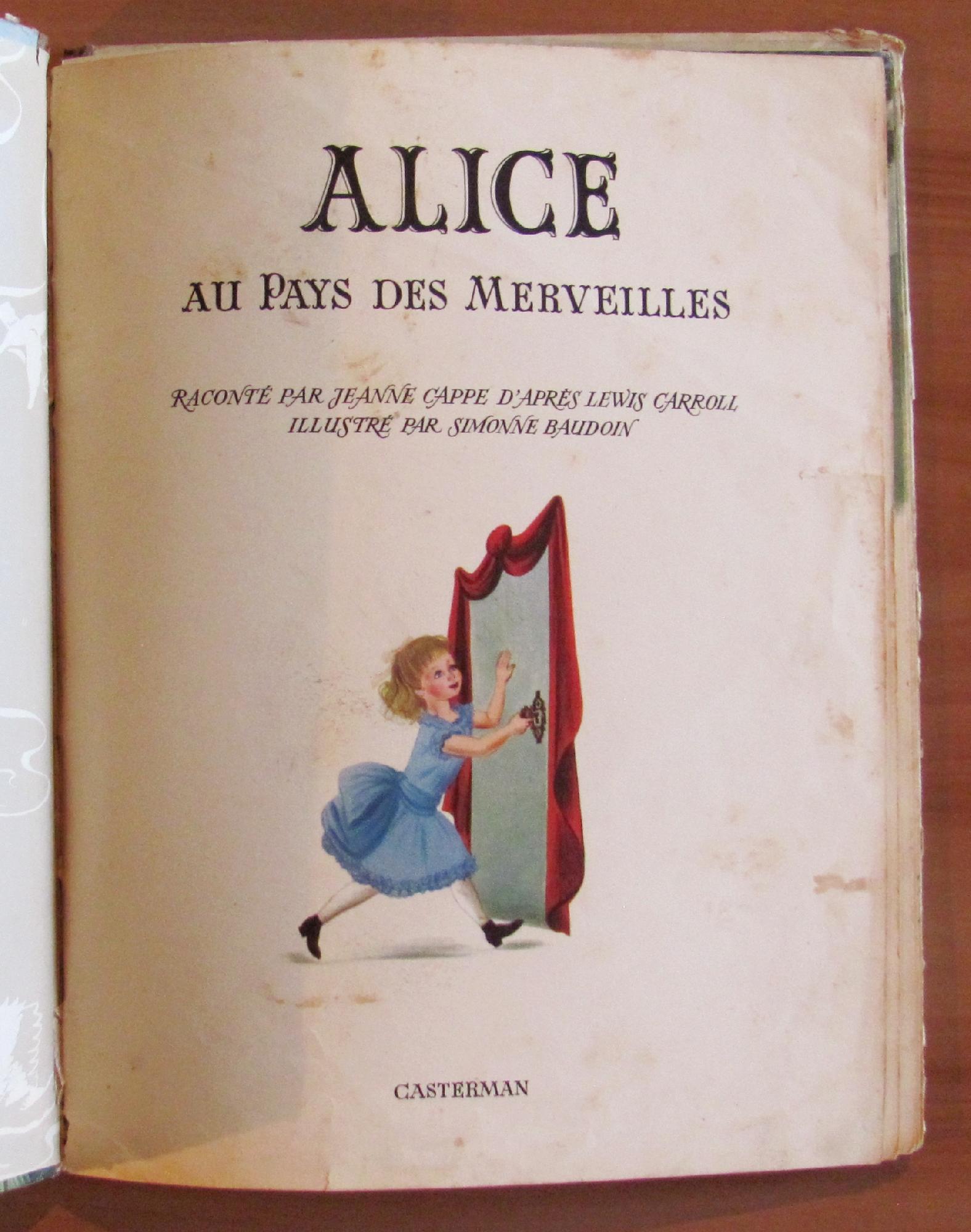 Alice Au Pays Des Merveilles - Ill. Baudoin, 1953