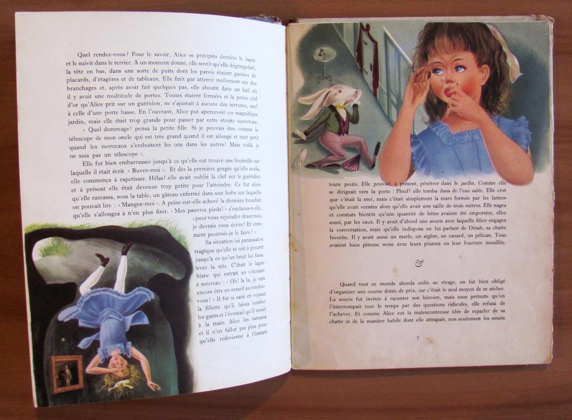 Alice Au Pays Des Merveilles - Ill. Baudoin, 1953