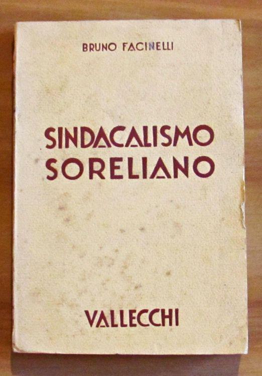 Sindacalismo Soreliano - Bruno Facinelli - copertina