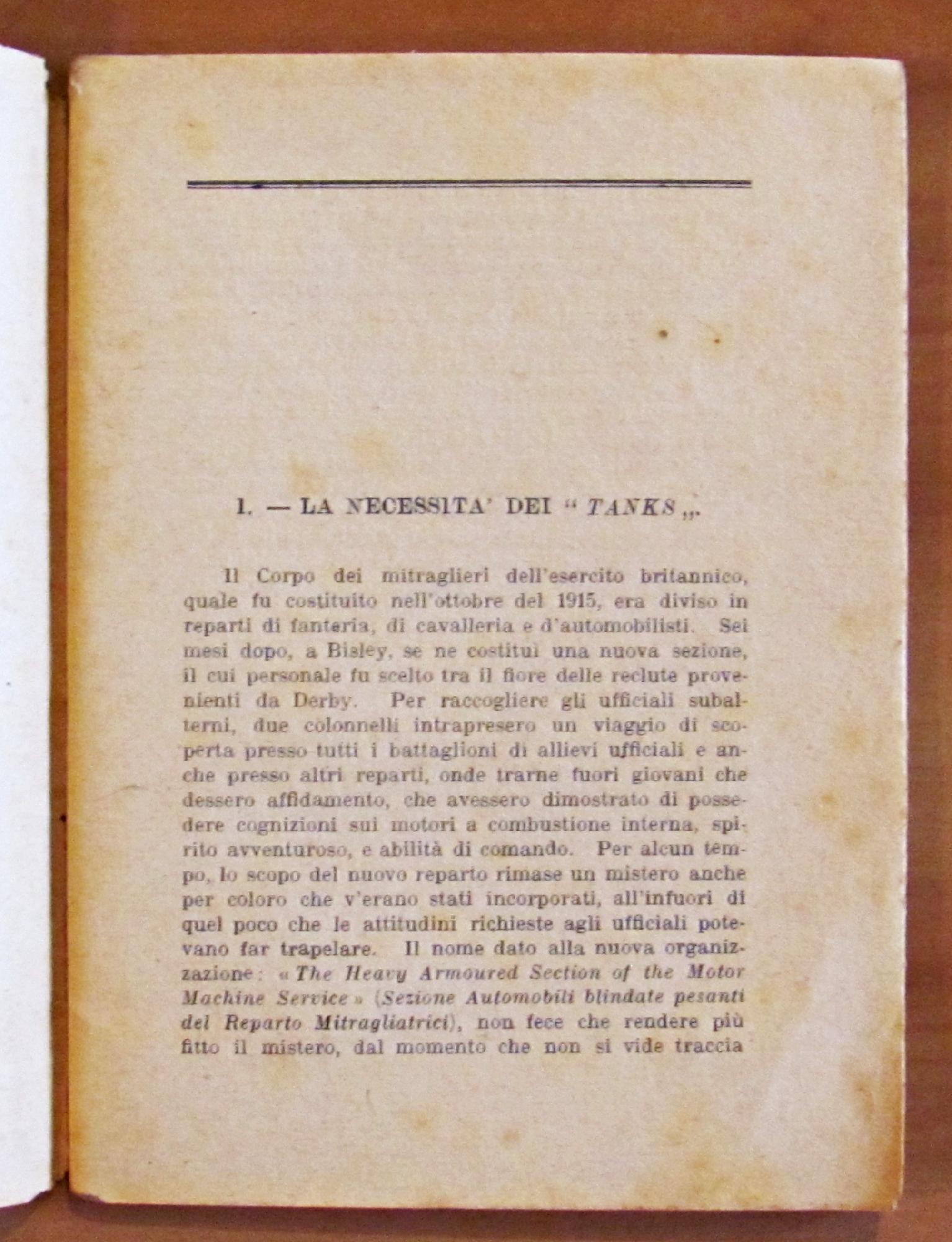 I Tanks. Monstrum, Horrendum, Informe, Ingens, Cui Lumen Ademptum