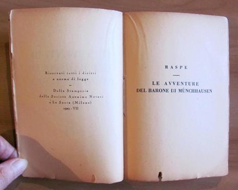 Avventure Del Barone Di Munchhausen - Collana I Libri Divertenti - Rudolf Raspe - 2