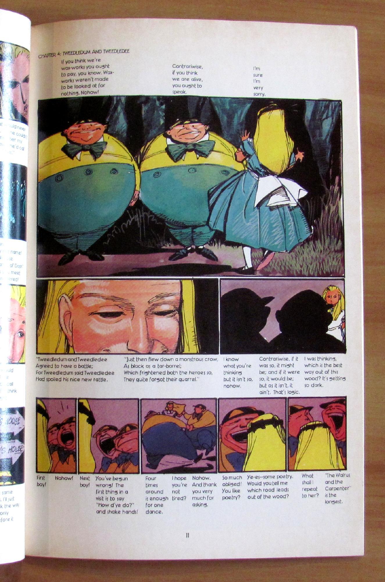 Alice Through The Looking Glass Classics Illustrated, I Ed. 1990