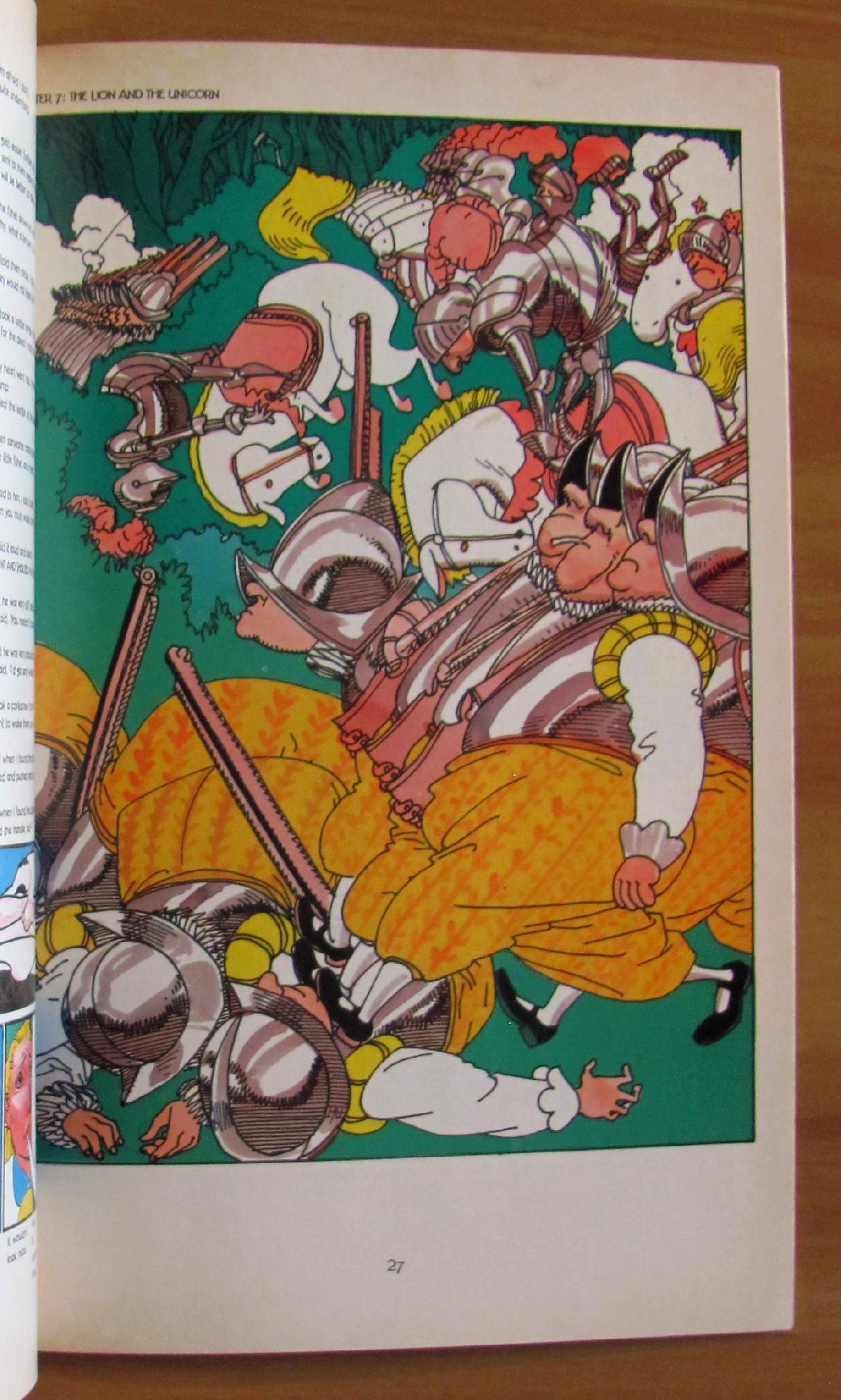 Alice Through The Looking Glass Classics Illustrated, I Ed. 1990