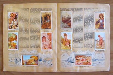 Gulliver A Lilliput - Album Chocolat Aiglon, 1940 Ca. Con 60 Figurine Completo - Jonathan Swift - 5