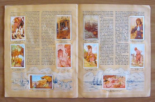 Gulliver A Lilliput - Album Chocolat Aiglon, 1940 Ca. Con 60 Figurine Completo - Jonathan Swift - 5