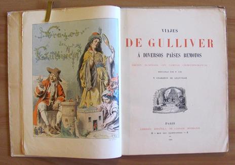 Viajes De Gulliver A Diversos Paises Remotos, 1911 Ill. Granville E Lix - Jonathan Swift - 2
