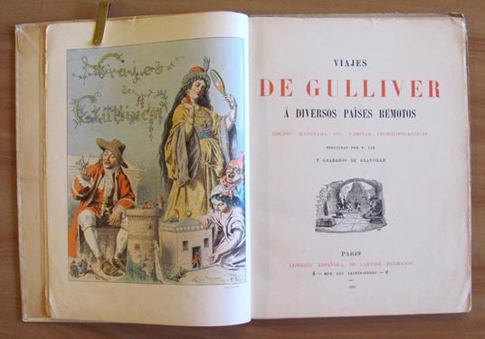 Viajes De Gulliver A Diversos Paises Remotos, 1911 Ill. Granville E Lix - Jonathan Swift - 2