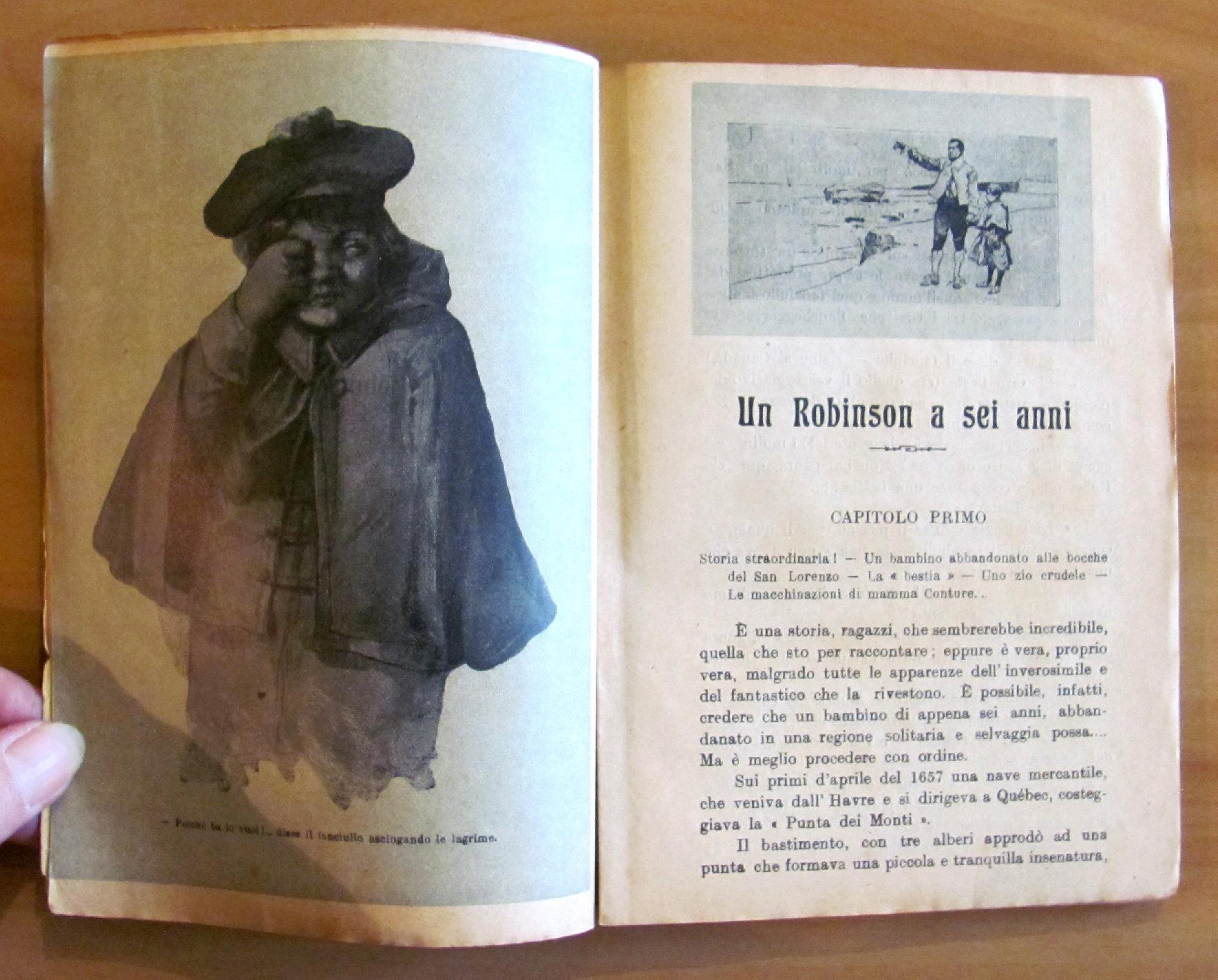 Un Robinson A Sei Anni - Biblioteca Amena Quattrini N.27