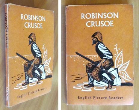 Robinson Crusoe - English Picture Readers - Daniel Defoe - copertina