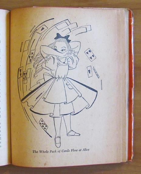 Alice'S Adventures In Wonderland & Through Looking Glass - Whitman, 1945 - Lewis Carroll - 7