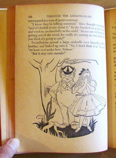 Alice'S Adventures In Wonderland & Through Looking Glass - Whitman, 1945 - Lewis Carroll - 9
