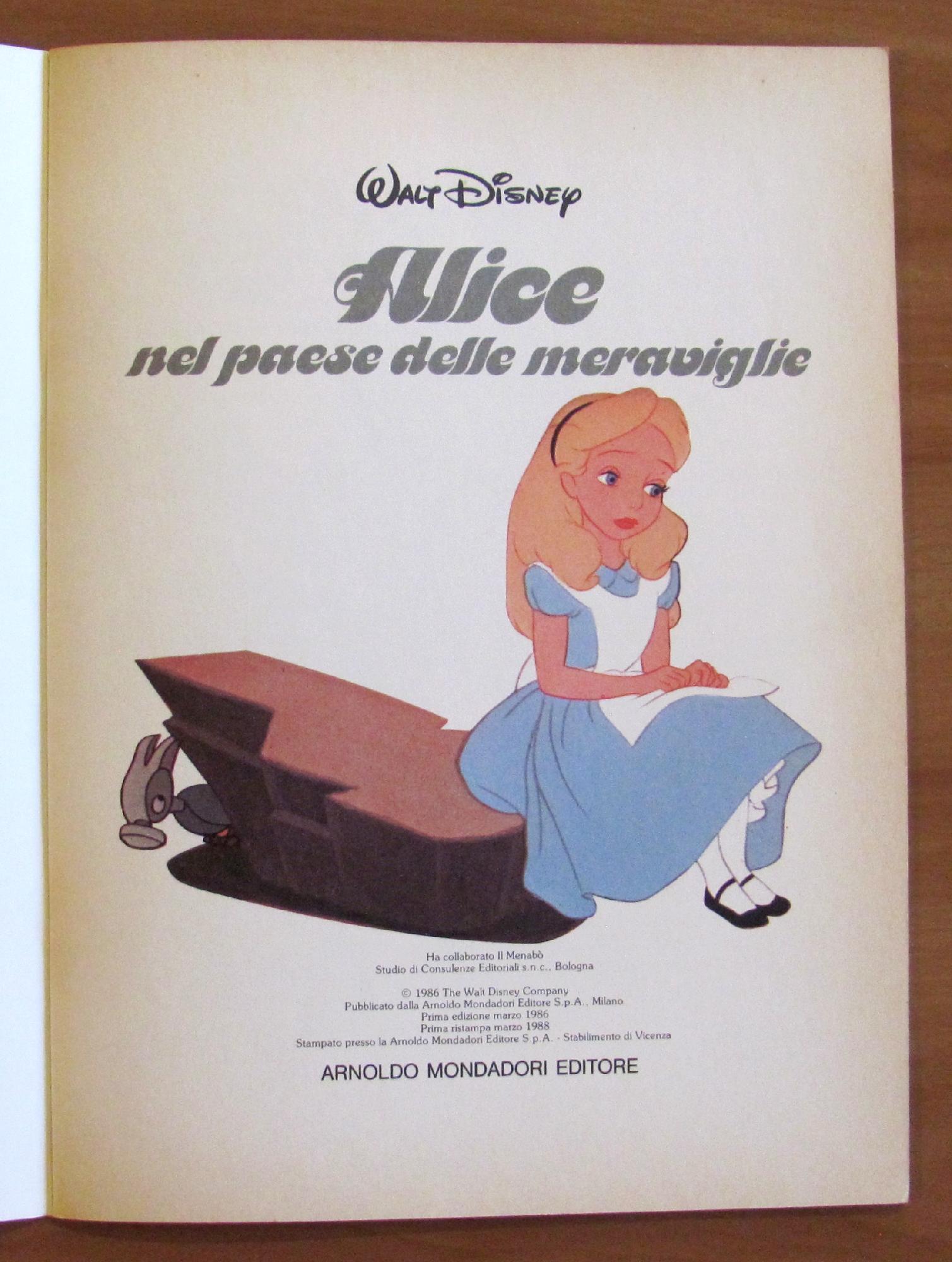Alice Nel Paese Delle Meraviglie - Disneyrama