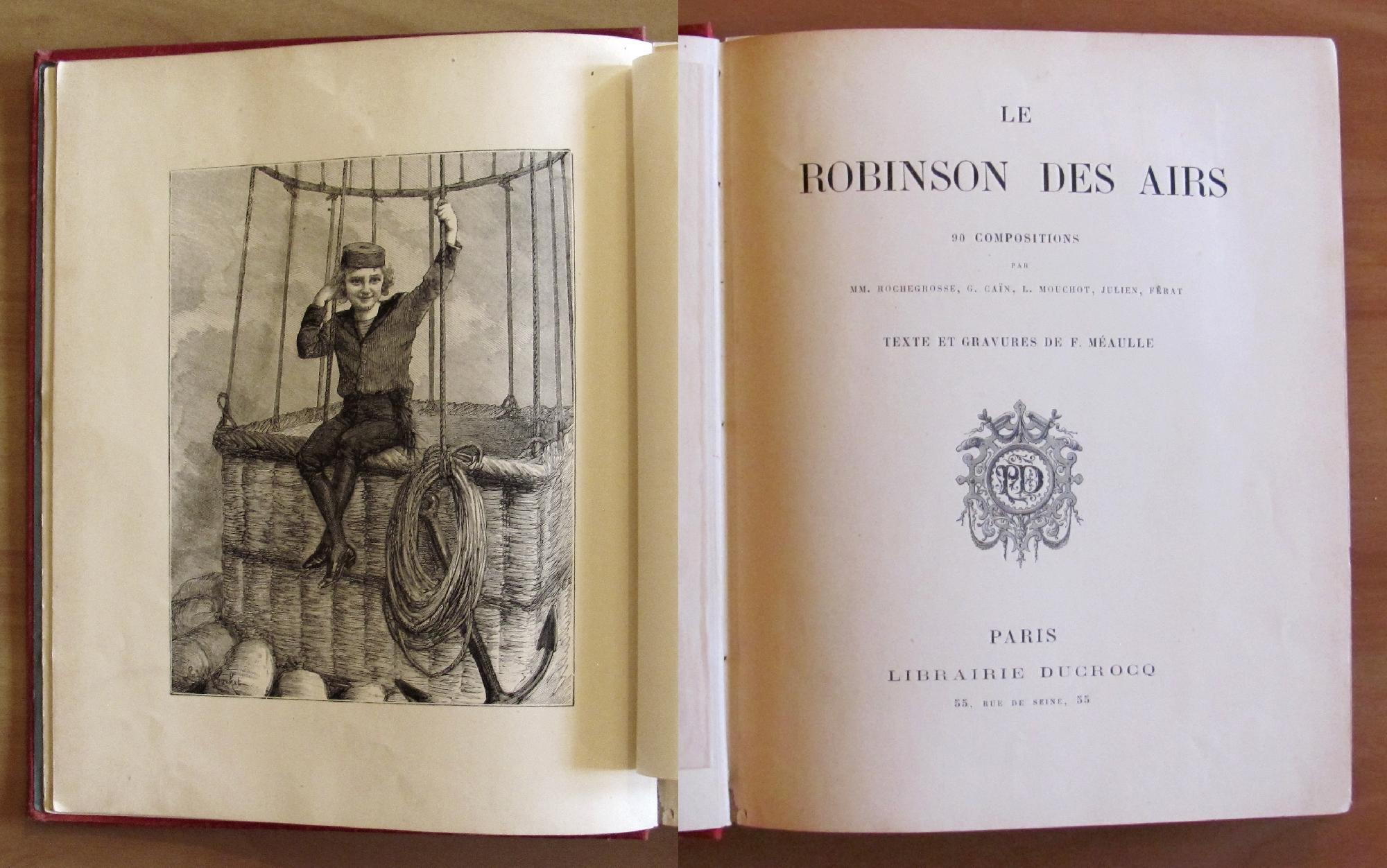 Le Robinson Des Airs, Fine '800