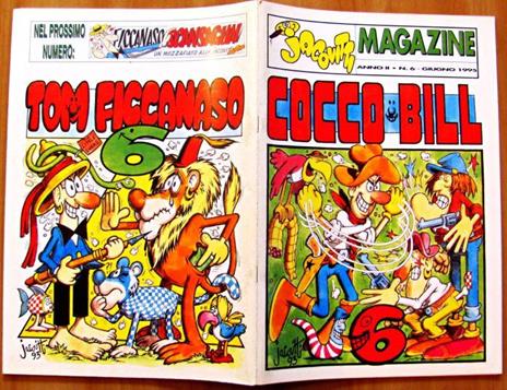 Jacovitti Magazine - Anno Ii N.6 - Giugno 1995 - Benito Jacovitti - copertina