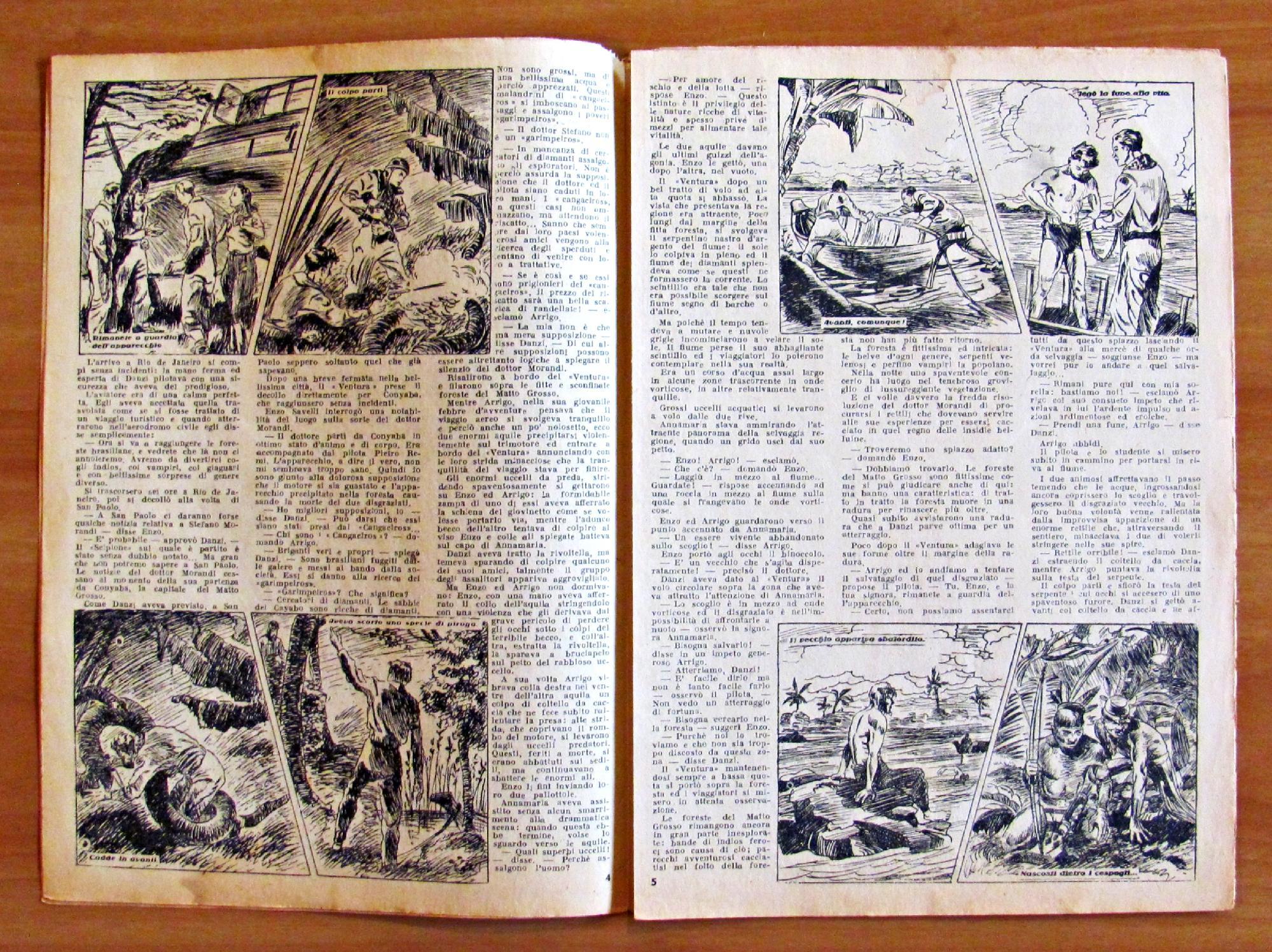 Il Prigioniero Del Matto Grosso - Collana Avventure Sensazionali N.8