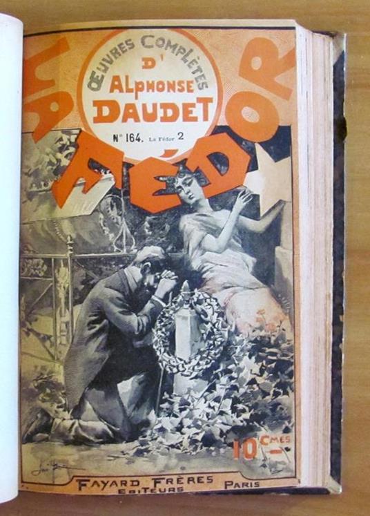 Oeuvres Diverses Et Completes - 5 Libri Rilegati - Ed. Fayard, Fine '800 - Alphonse Daudet - 3