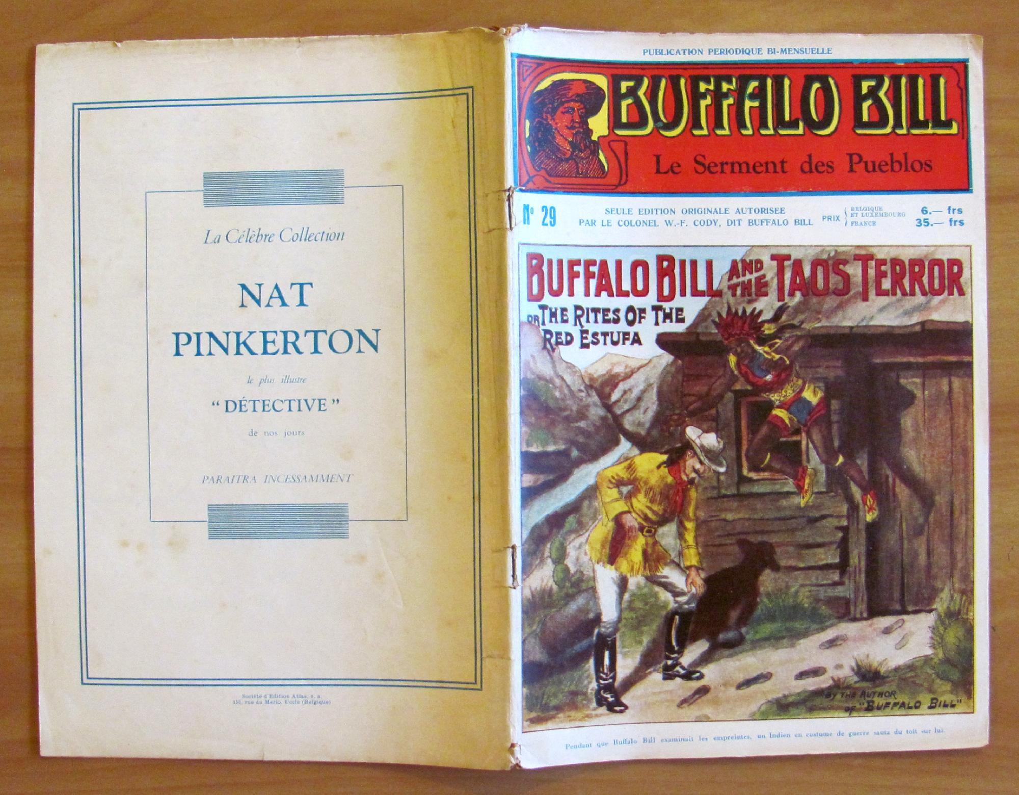 Buffalo Bill Le Héros Du Far-West N.29 - Le Serment Des Pueblos