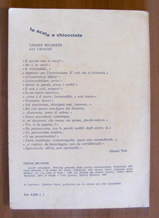 Gli Uranidi - Cesare Milanese - 2