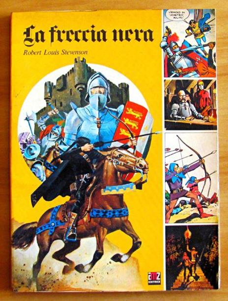 La Freccia Nera - Ill. De La Fuente - Robert Louis Stevenson - copertina