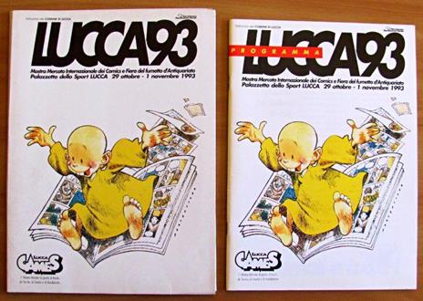 Lucca '93 - Programma Con Cartellina Originale - copertina