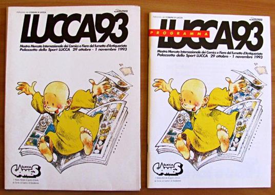 Lucca '93 - Programma Con Cartellina Originale - copertina