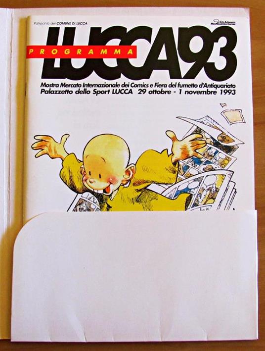 Lucca '93 - Programma Con Cartellina Originale - 2