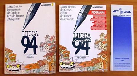 Lucca '94 - Programma Con Cartellina Originale E Depliant - copertina
