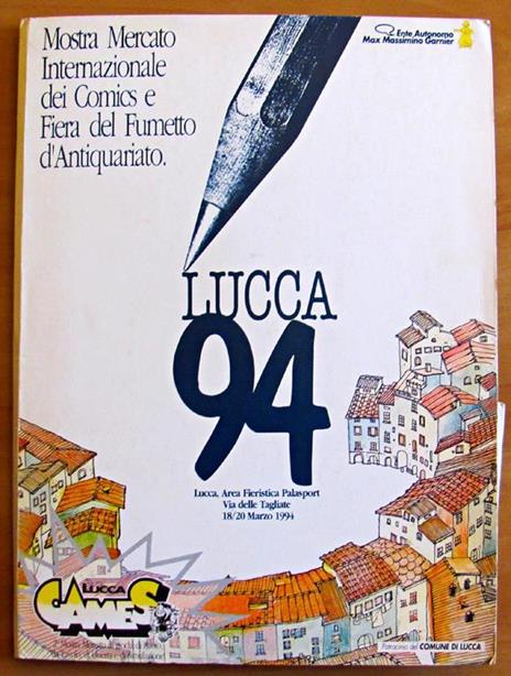Lucca '94 - Programma Con Cartellina Originale E Depliant - 3