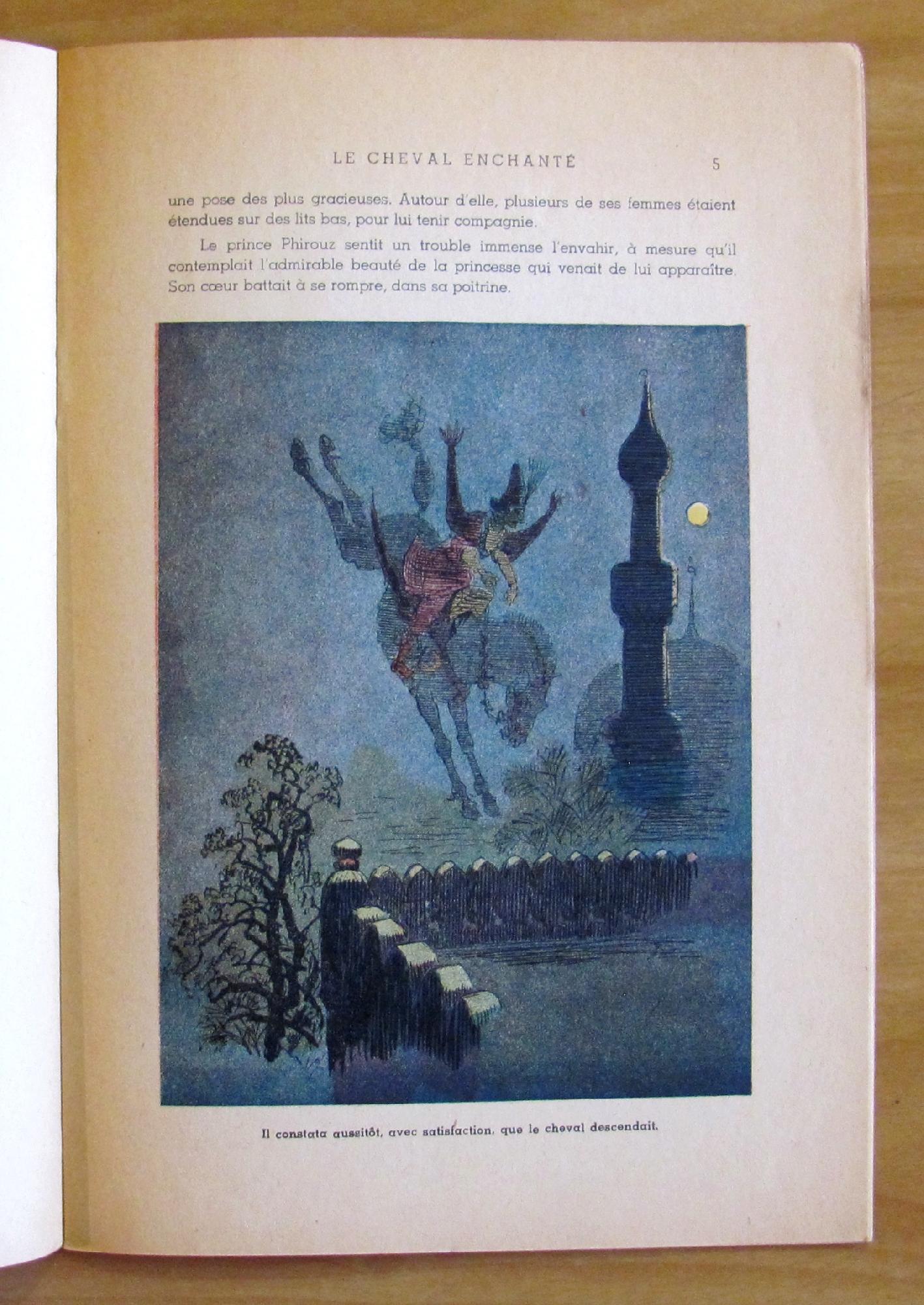 Le Cheval Enchante Conte De Mille Et Une Nuits - Ill. Robida