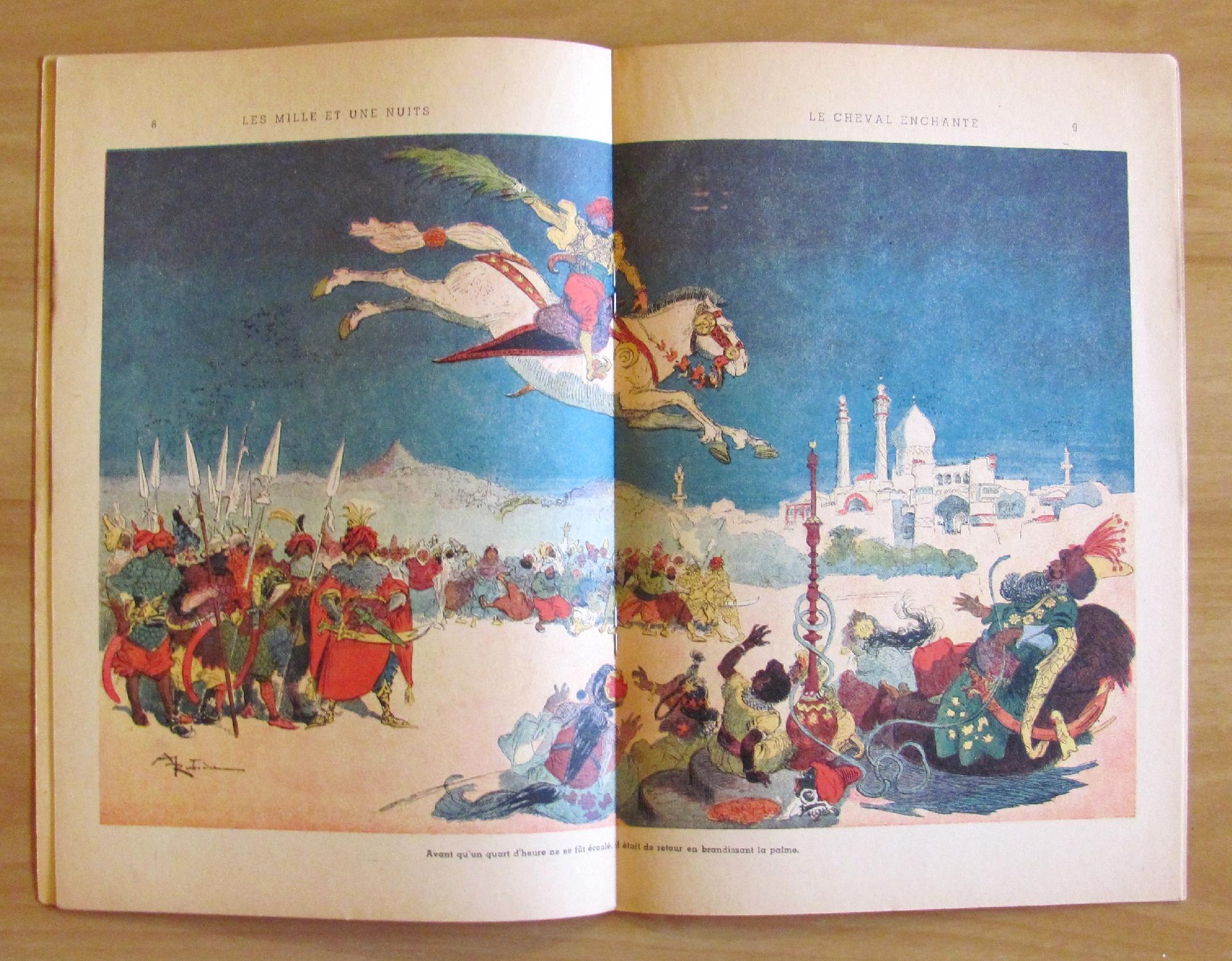 Le Cheval Enchante Conte De Mille Et Une Nuits - Ill. Robida