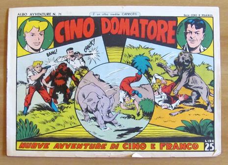 Lotto Di 13 - Albi Avventure - Serie Cino E Franco N.14/30 - Capriotti 1948 - 8