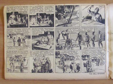 Albi Grandi Avventure N.5, 1946 Serie Uomo Mascherato - Guerra Nella Jungla - 4