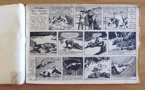 Albi Grandi Avventure N.4, 1946 Serie Uomo Mascherato - Tra I Pigmei Della Giungla - 2