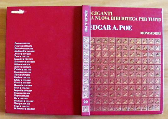 I Giganti - La Nuova Biblioteca Per Tutti - Edgar Allan Poe - 10