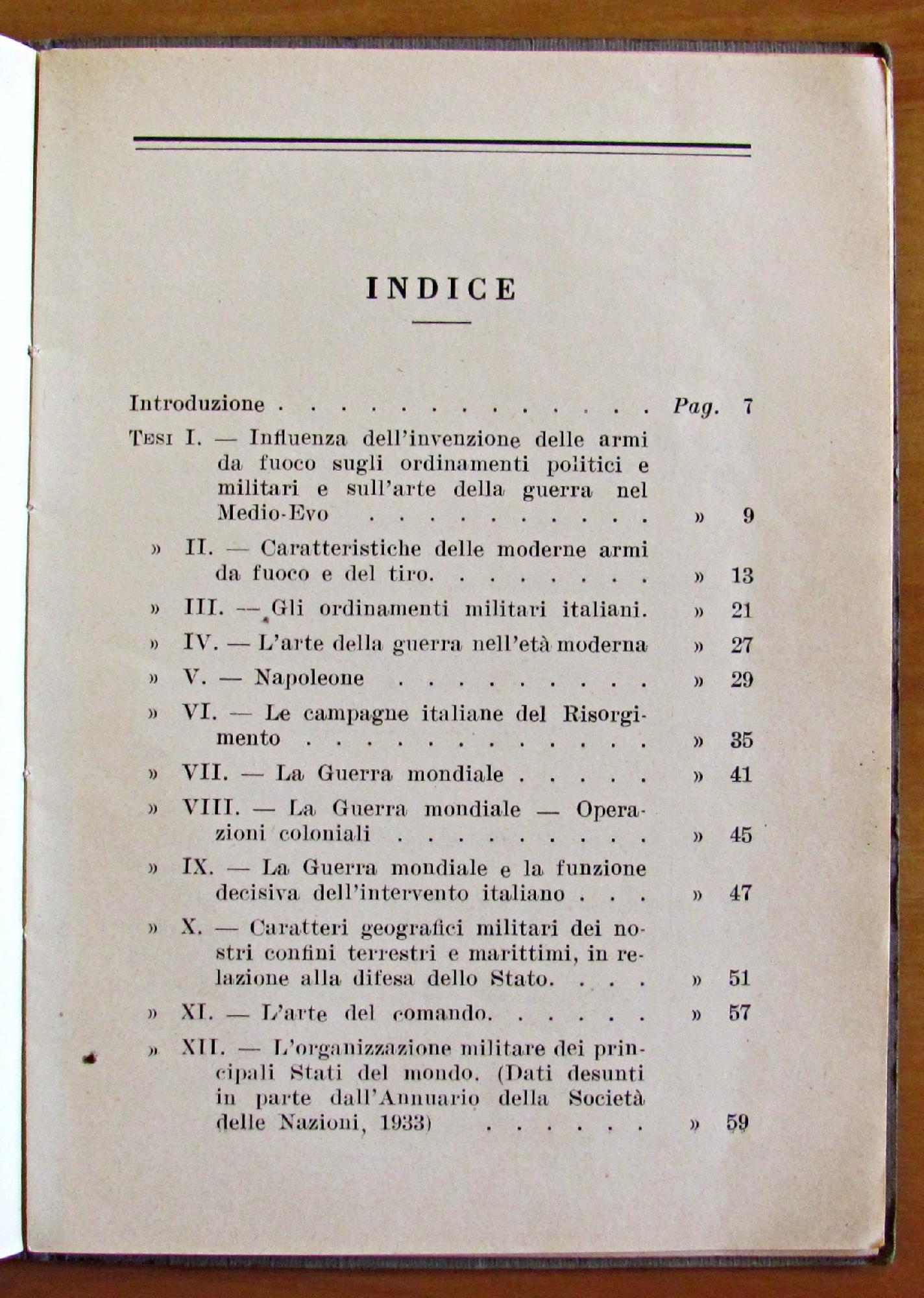 Note Schematiche Di Cultura Militare (Corso Di Ii Grado) Di: Sansone-Capogrosso Antonio