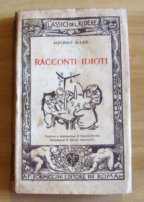 Racconti Idioti - Collana Classici Del Ridere - Il. Angoletta - copertina