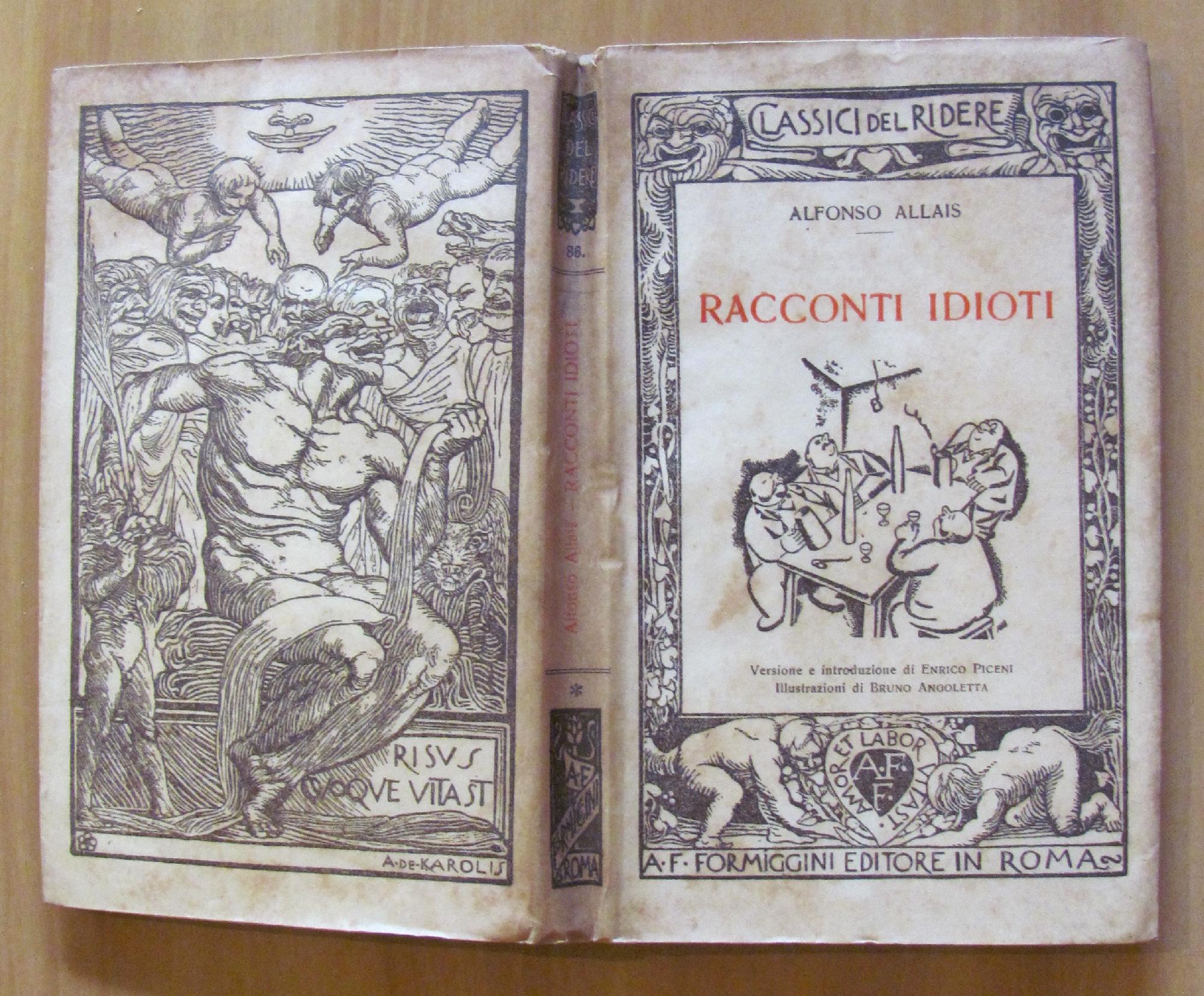 Racconti Idioti - Collana Classici Del Ridere - Il. Angoletta