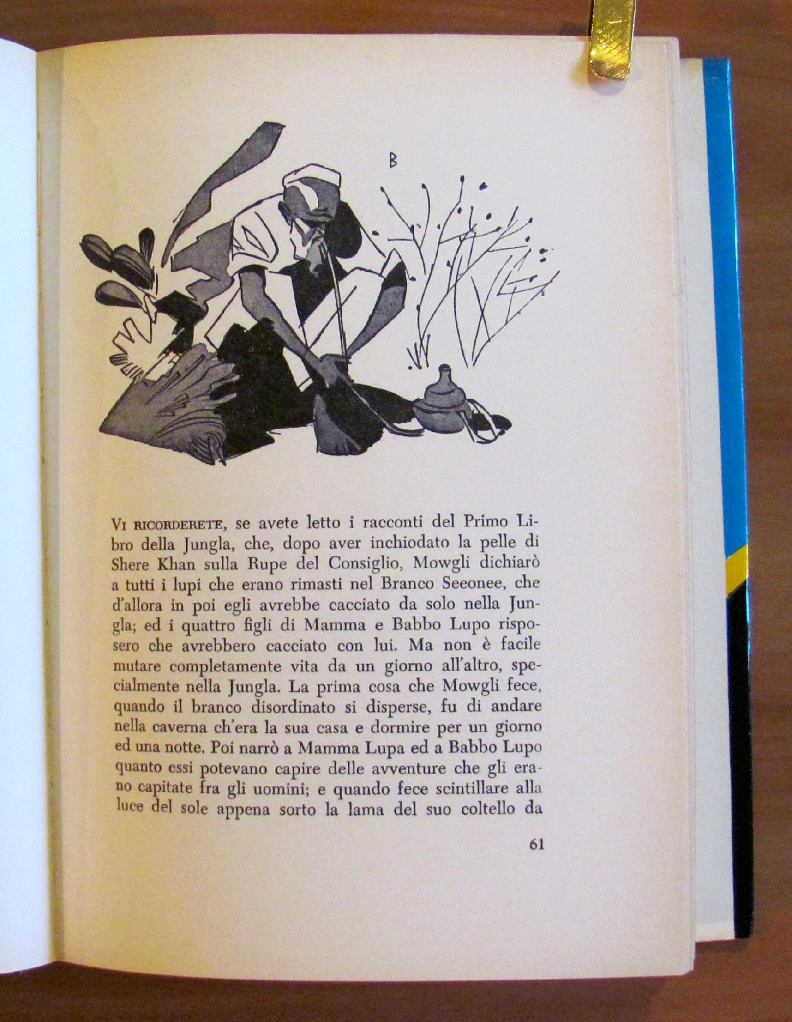 Il Secondo Libro Della Jungla - Coll. Corticelli - Ill. Bernardini E Vagaggini