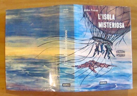 L' Isola Misteriosa - Ediz. Integrale - Coll. Strenne Corticcelli - Jules Verne - copertina