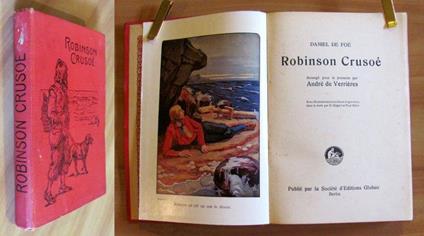 Robinson Crusoe - Ill. Di Allier E Siegert - Daniel Defoe - copertina