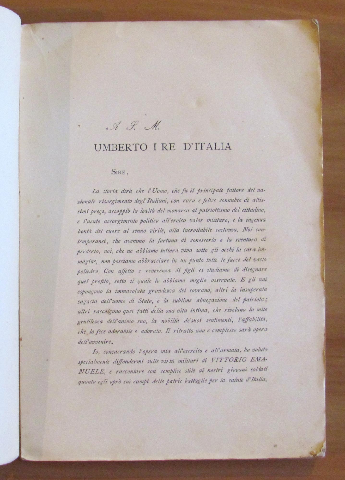 Vita Miilitare Di Vittorio Emanuele Re D'Italia Dedicata All'Esercito Ed All'Armata, 1879