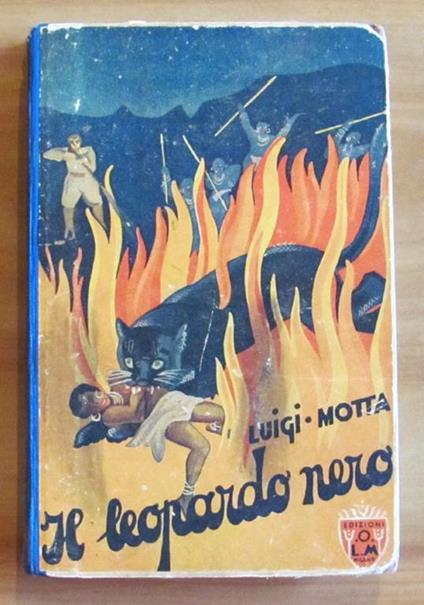 Il Leopardo Nero - Luigi Motta - copertina