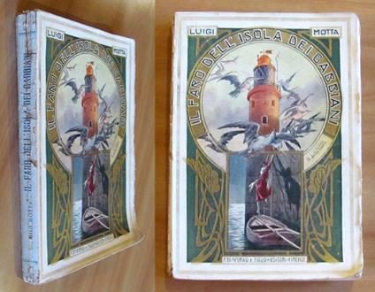 Il Faro Dell'Isola Dei Gabbiani, I Edizione 1924 - Luigi Motta - copertina