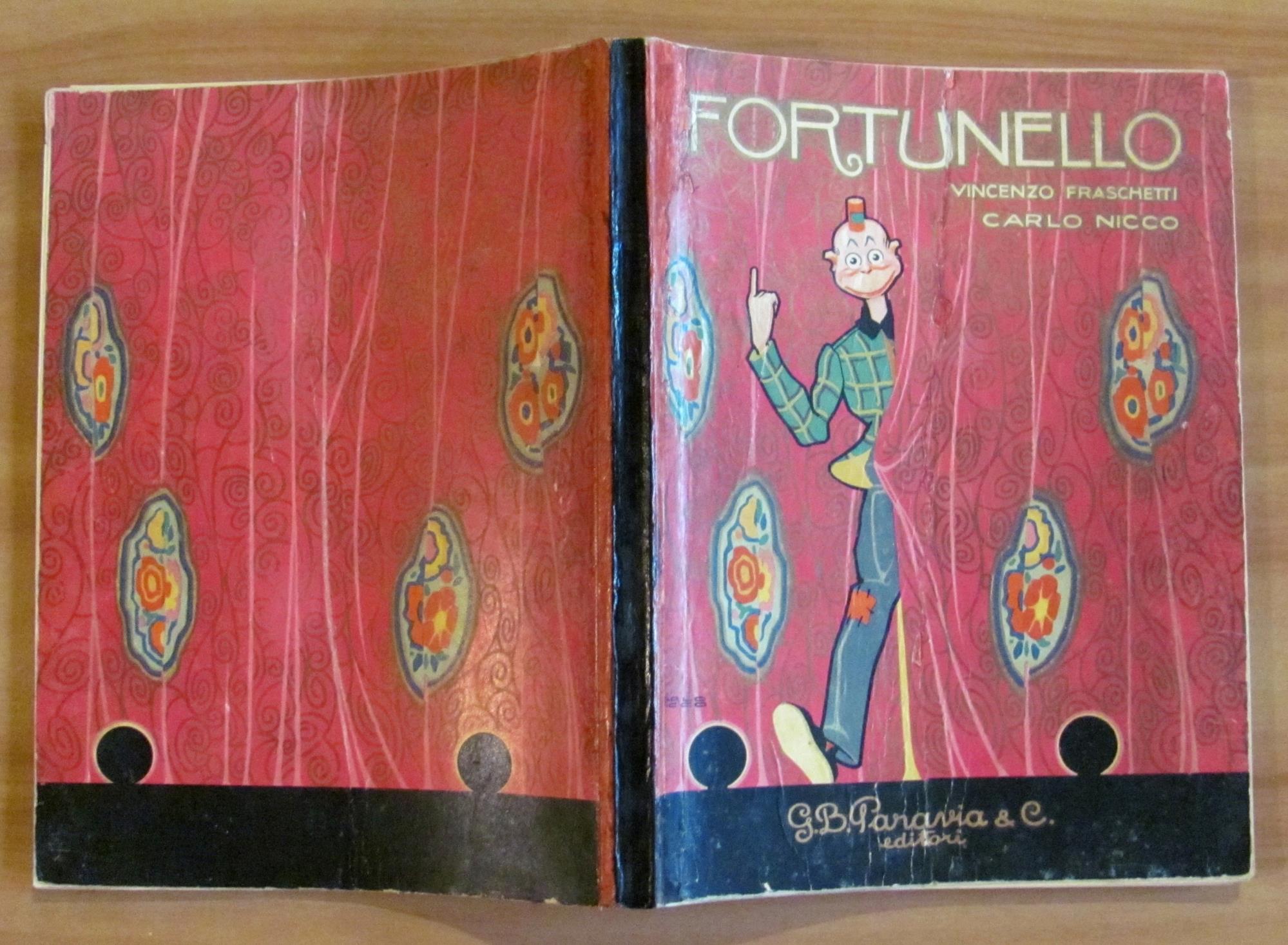 Teatro delle Marionette - FORTUNELLO Fantasia Marionettistica in un Prologo e 3 Atti, 1924 ill. CARLO NICCO