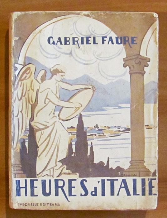 HEURES D'ITALIE - Gabriel Faure - copertina