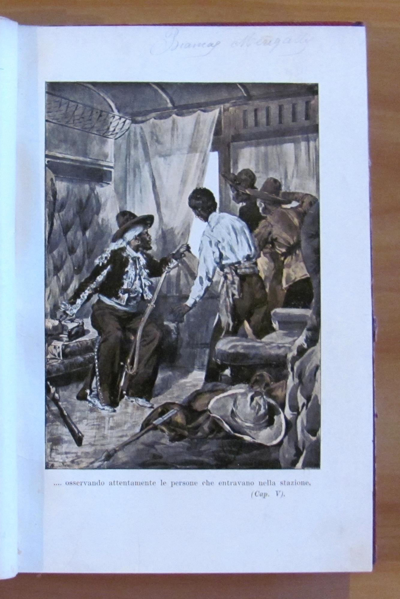 La SOVRANA DEL CAMPO D'ORO, I ed. 1905 con ill. di DELLA VALLE